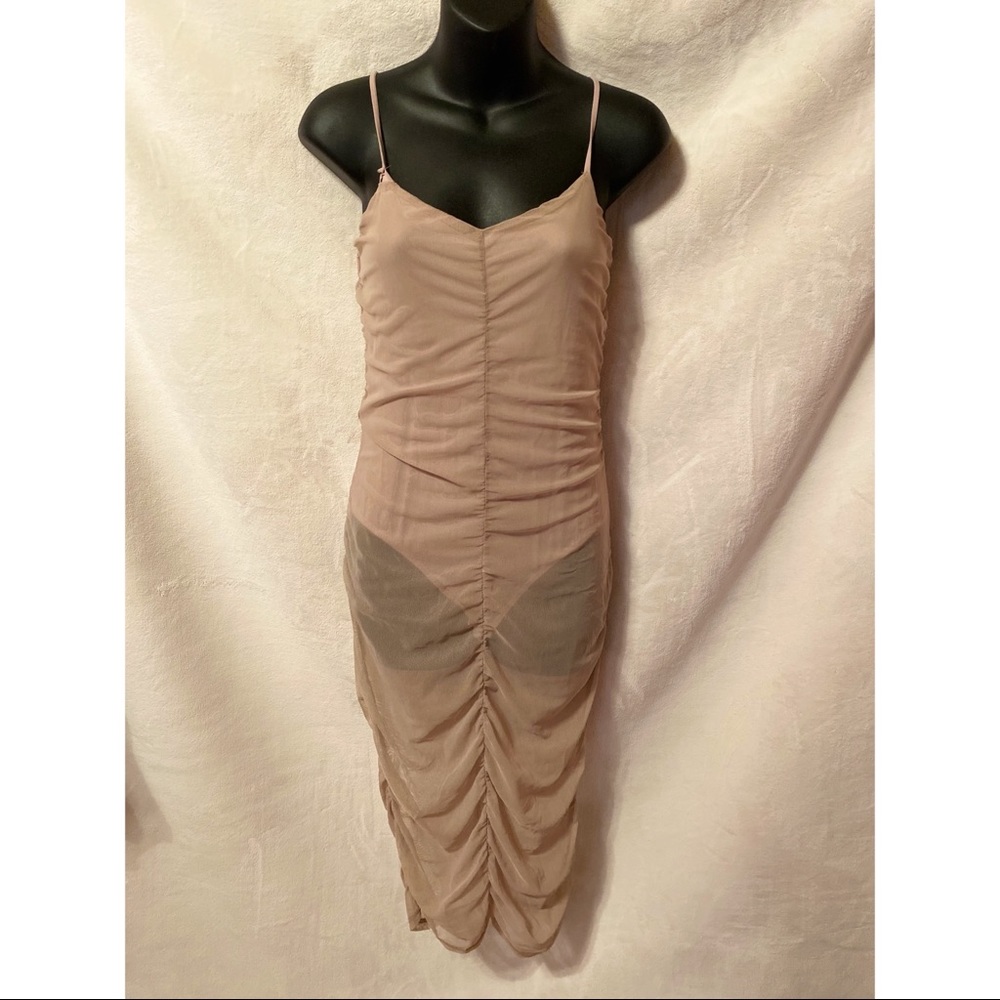 See through bodycon dress